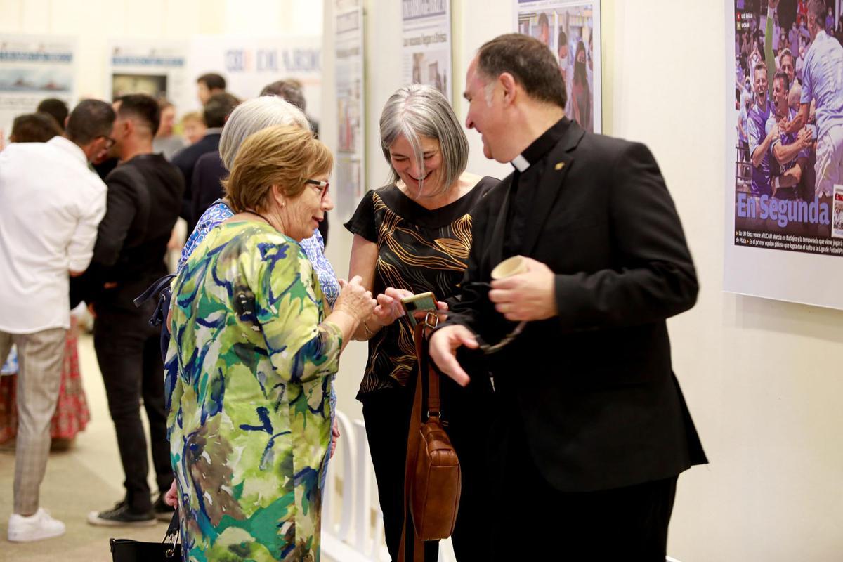 Carmen Ferrer, Sara Miguel Tur y Miguel Ángel Riera