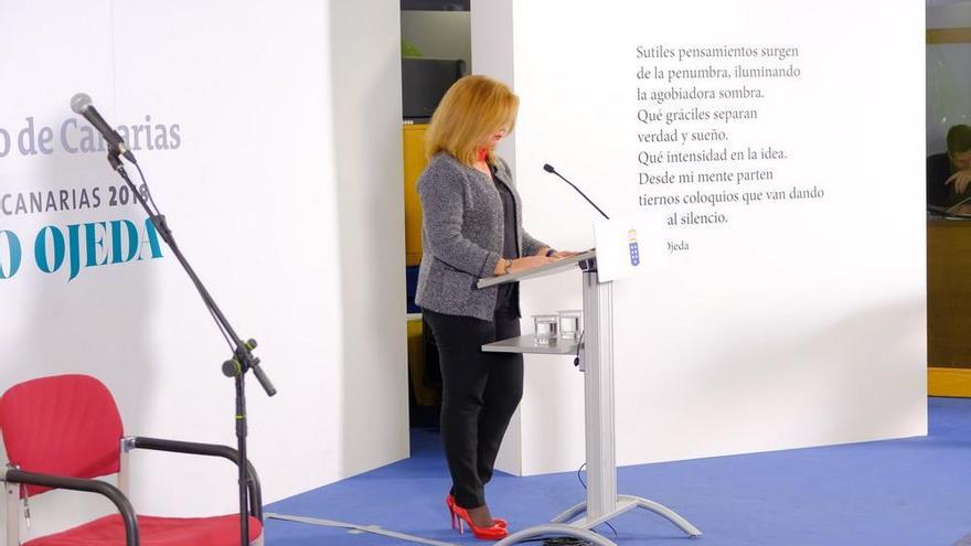 Homenaje a Pino Ojeda en el Día de las Letras Canarias 2018