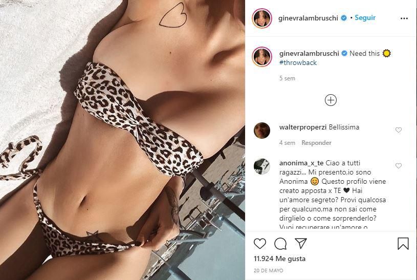 Fotos: Ginevra Lambruschi y Mirko Antonucci, despedido por 'instagramer'