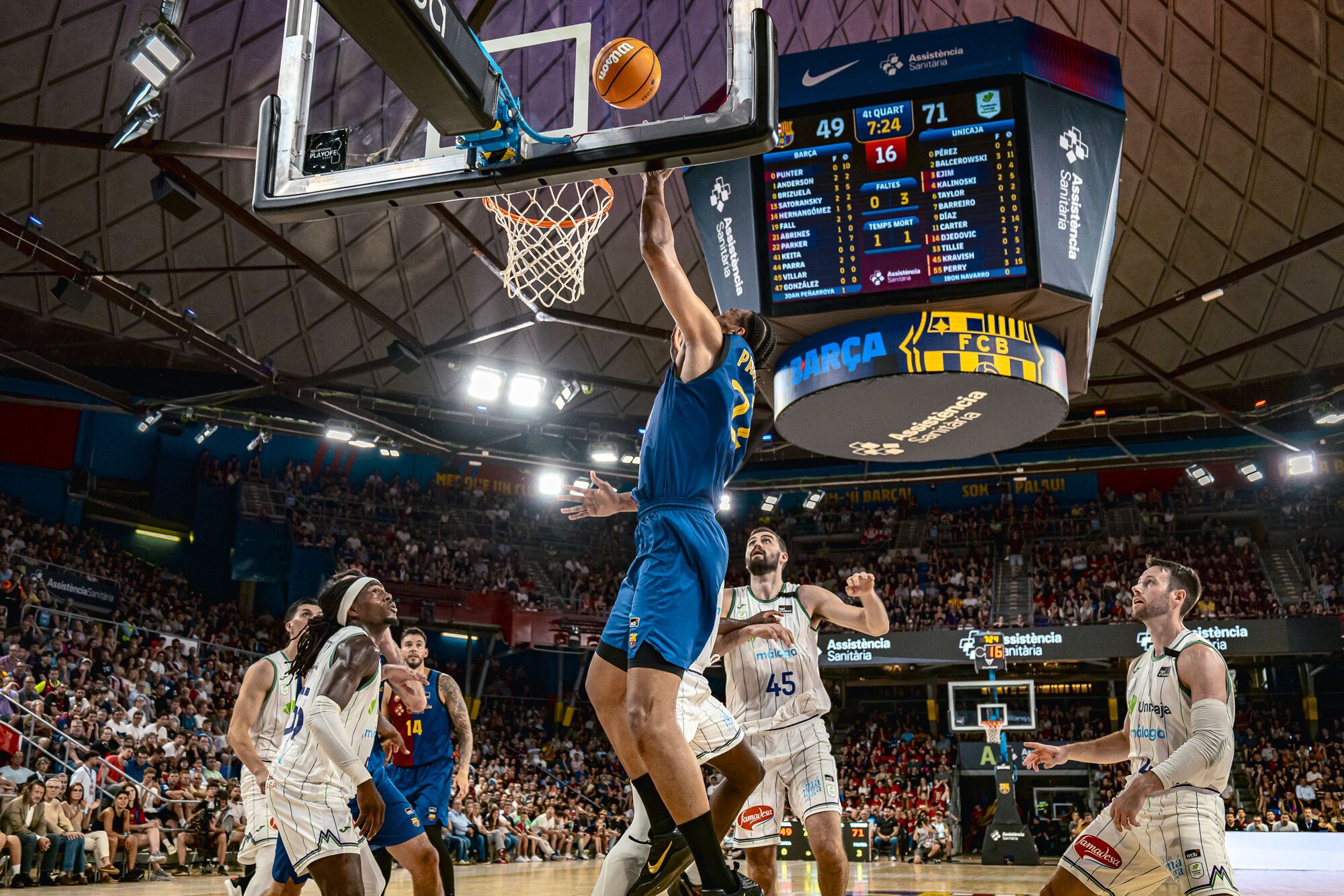 2º partido de los cuartos de final ACB | Barça - Unicaja