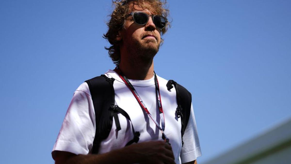 Vettel al circuit de Montmeló.