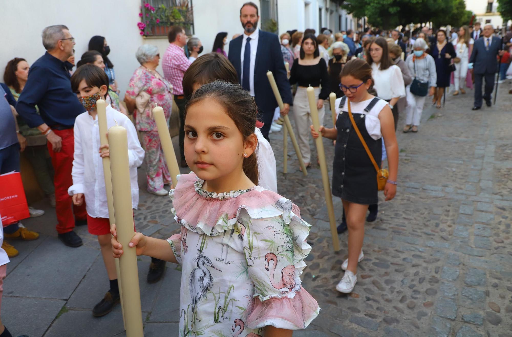 San Rafael procesiona por las calles de Córdoba