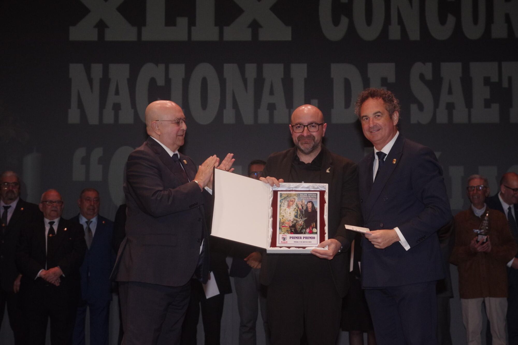 Final del XLIX Concurso Nacional de Saetas de la Peña Trinitaria en el Cervantes