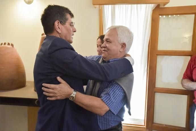 15-06-2019 SANTA LUCIA DE TIRAJANA. Santiago Miguel Rodríguez es el nuevo alcalde de Santa Lucía  | 15/06/2019 | Fotógrafo: Andrés Cruz