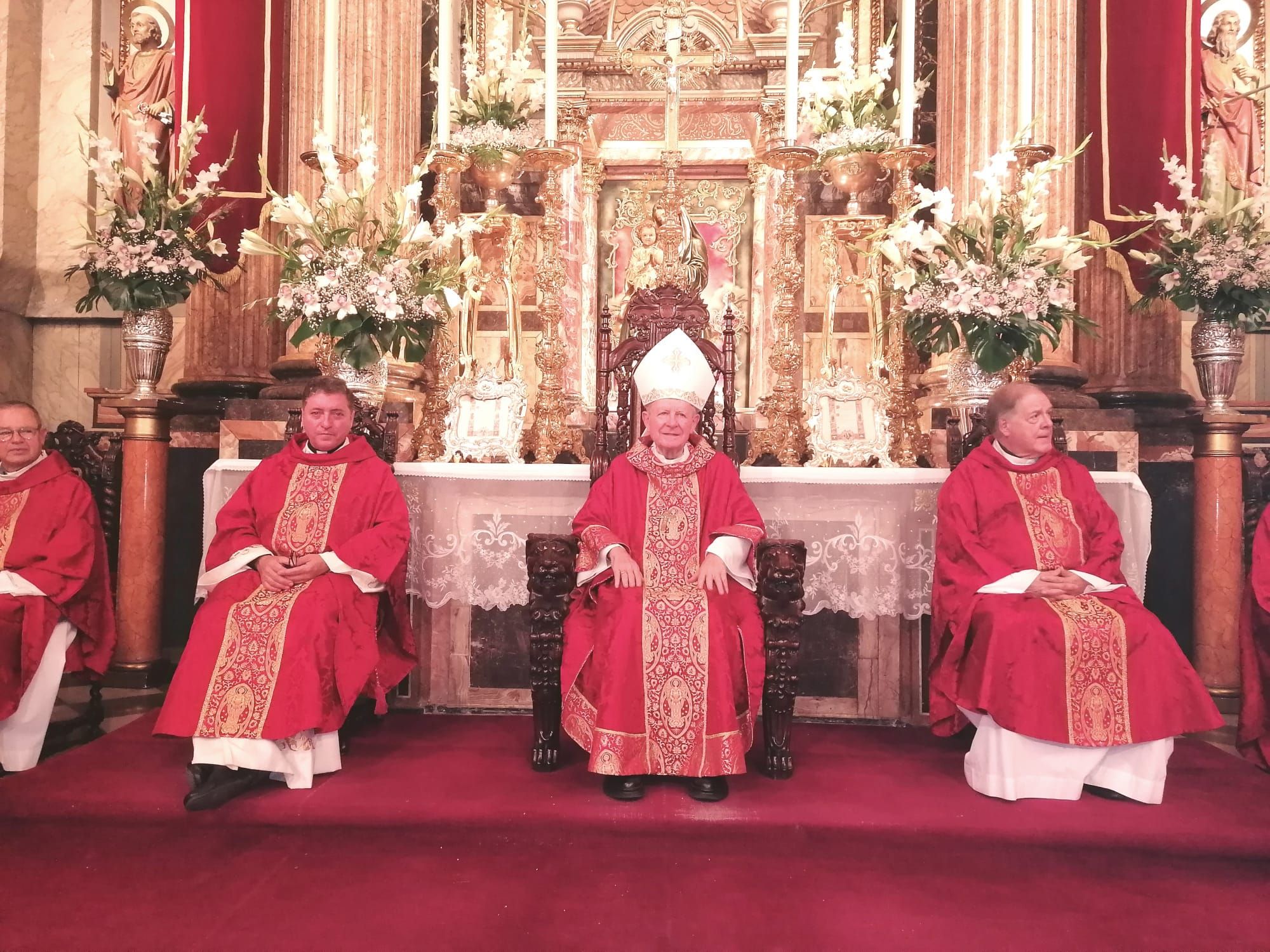 Actos religiosos del día del Santísimo Cristo en la Vall d'Uixó