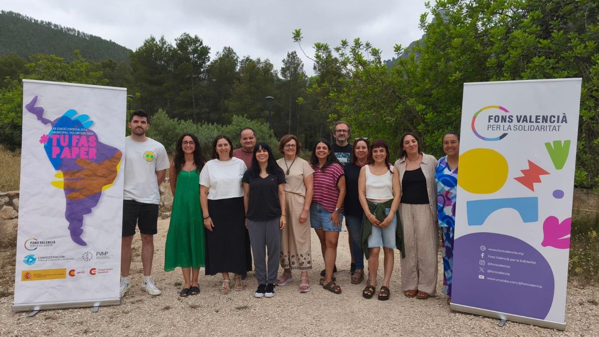 Técnicos de entidades locales que cooperarán en países del sur con el Fons Valencià per la Solidaritat.