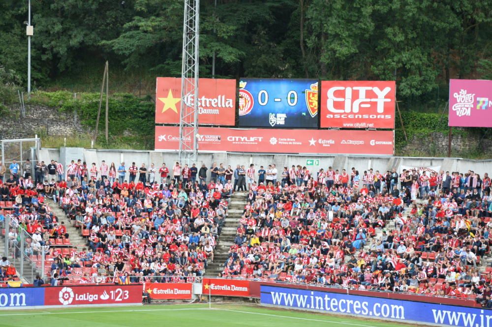 L'afició del Girona a Montilivi