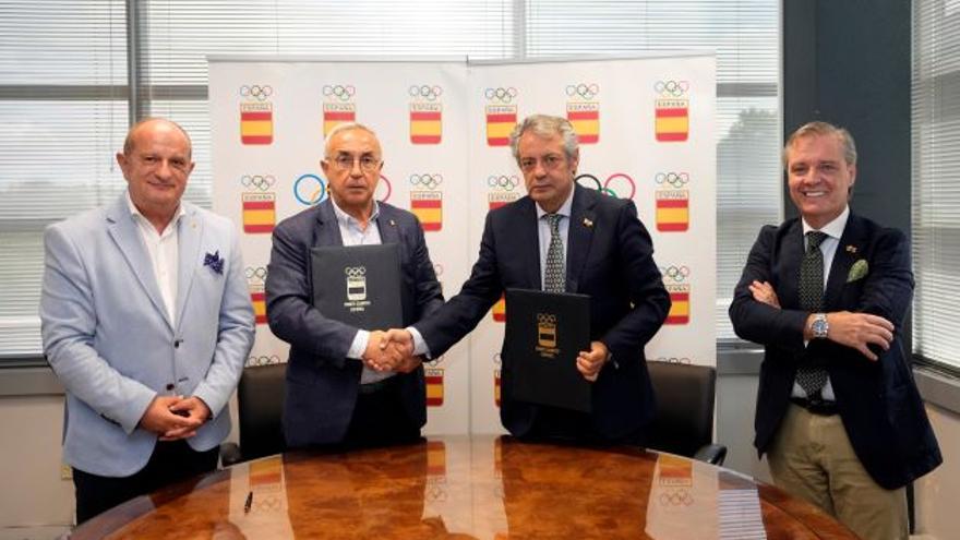 Baena y Comité Olímpico Español renuevan su compromiso de difundir los beneficios del deporte y la dieta mediterránea