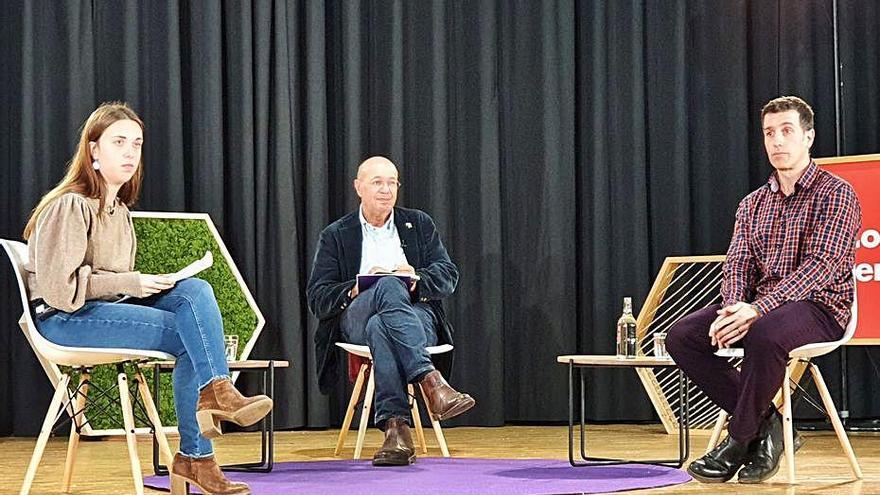 Laura Oliva, Joan Carles Gallego i Marc Parés