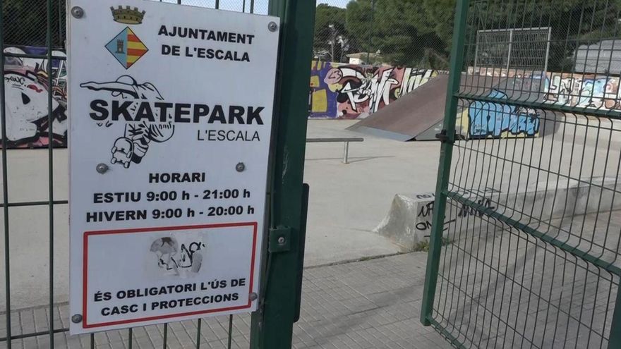 L’espai de l’actual skatepark serà ocupat per una nova pista de pàdel. | IVAN GARCÍA