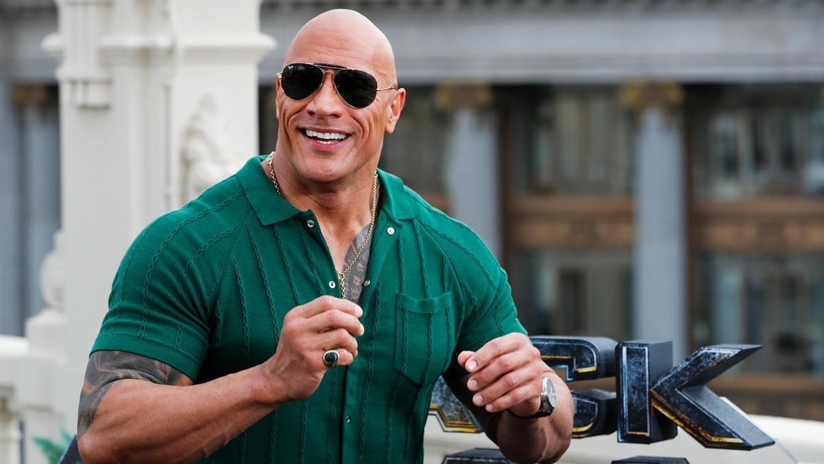 El actor Dwayne Johnson