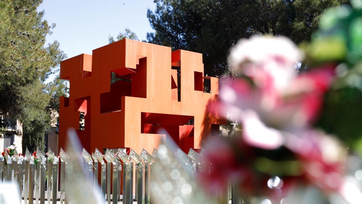 El homenaje a las víctimas de la guerra civil celebrado el pasado año.