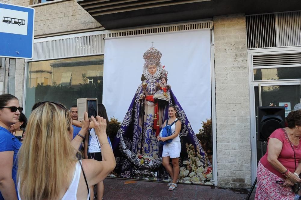 Romería de la Virgen de la Fuensanta: Paso por San