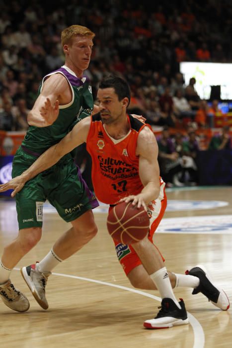 Las mejores imágenes del Valencia Basket - Unicaja Málaga