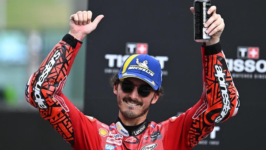 Bagnaia provoca el delirio del público de Mugello