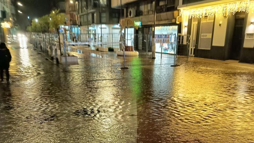 La calle, aún sin estrenar oficialmente, presentaba una imagen preocupante.