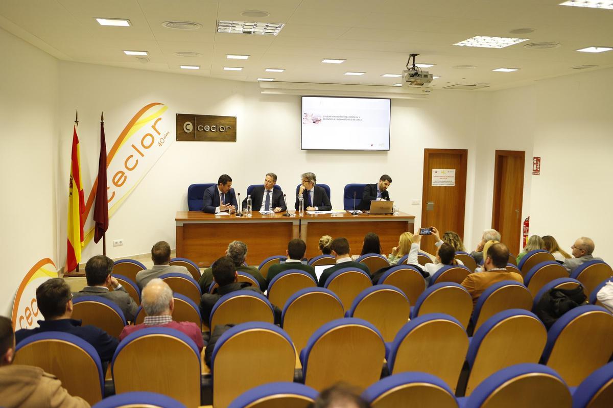 La sede de Ceclor acogía una reunión informativa sobre las ayudas.