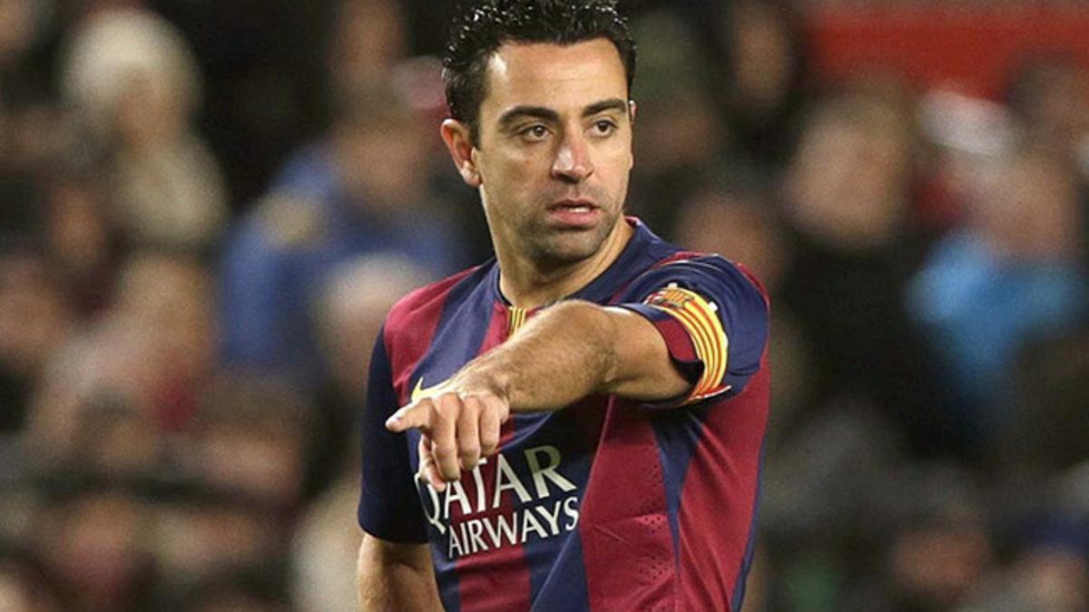 Xavi se ha erigido en un referente para todo el barcelonismo