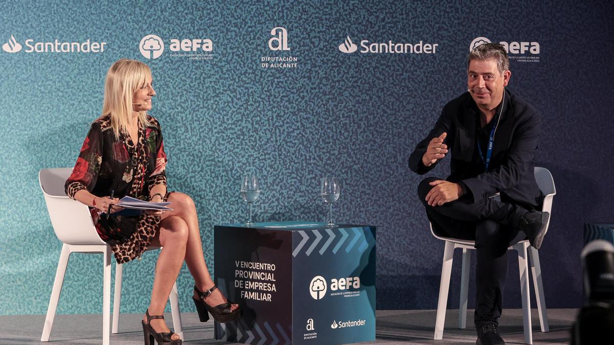 Maite Antón (AEFA) llama a las empresas familiares alicantinas a "no resignarse" ante la pérdida de peso de la provincia