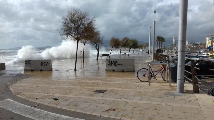 Tormenta en Mallorca en una imagen de archivo.