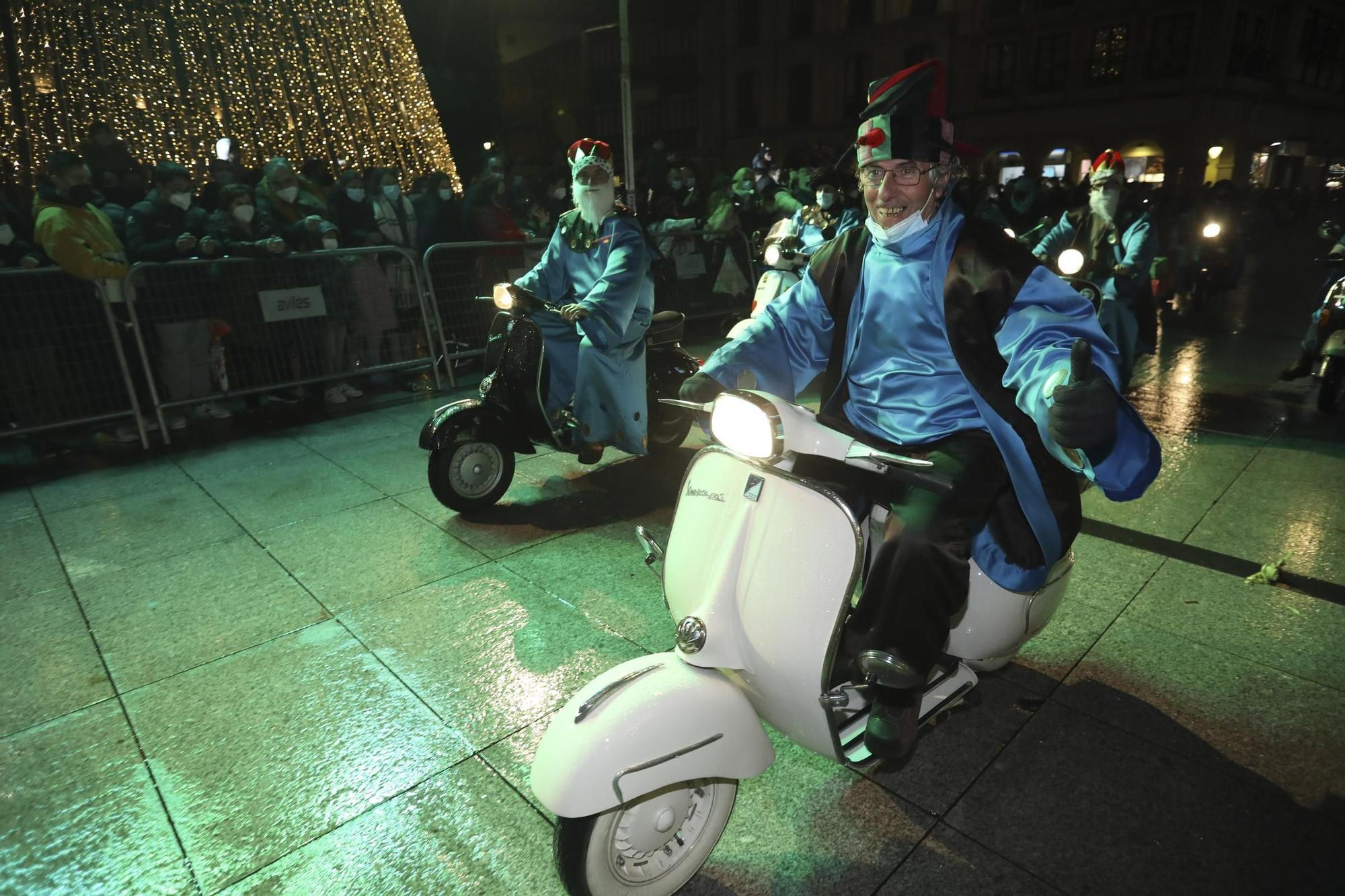 Cabalgata de Reyes Magos en Avilés