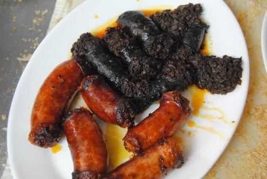 Plato típico de la Alpujarra granadina