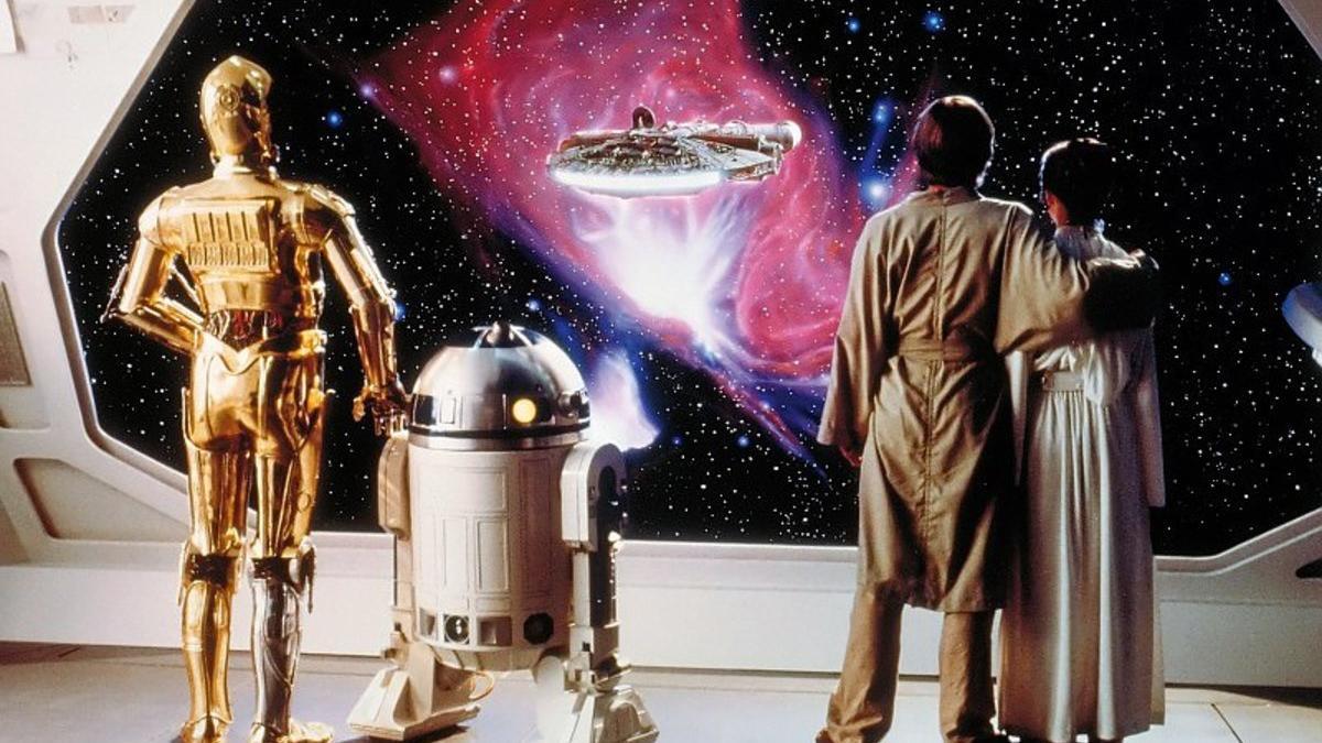 La icónica imagen final de 'El imperio contrataca', segunda entrega de la saga galáctica