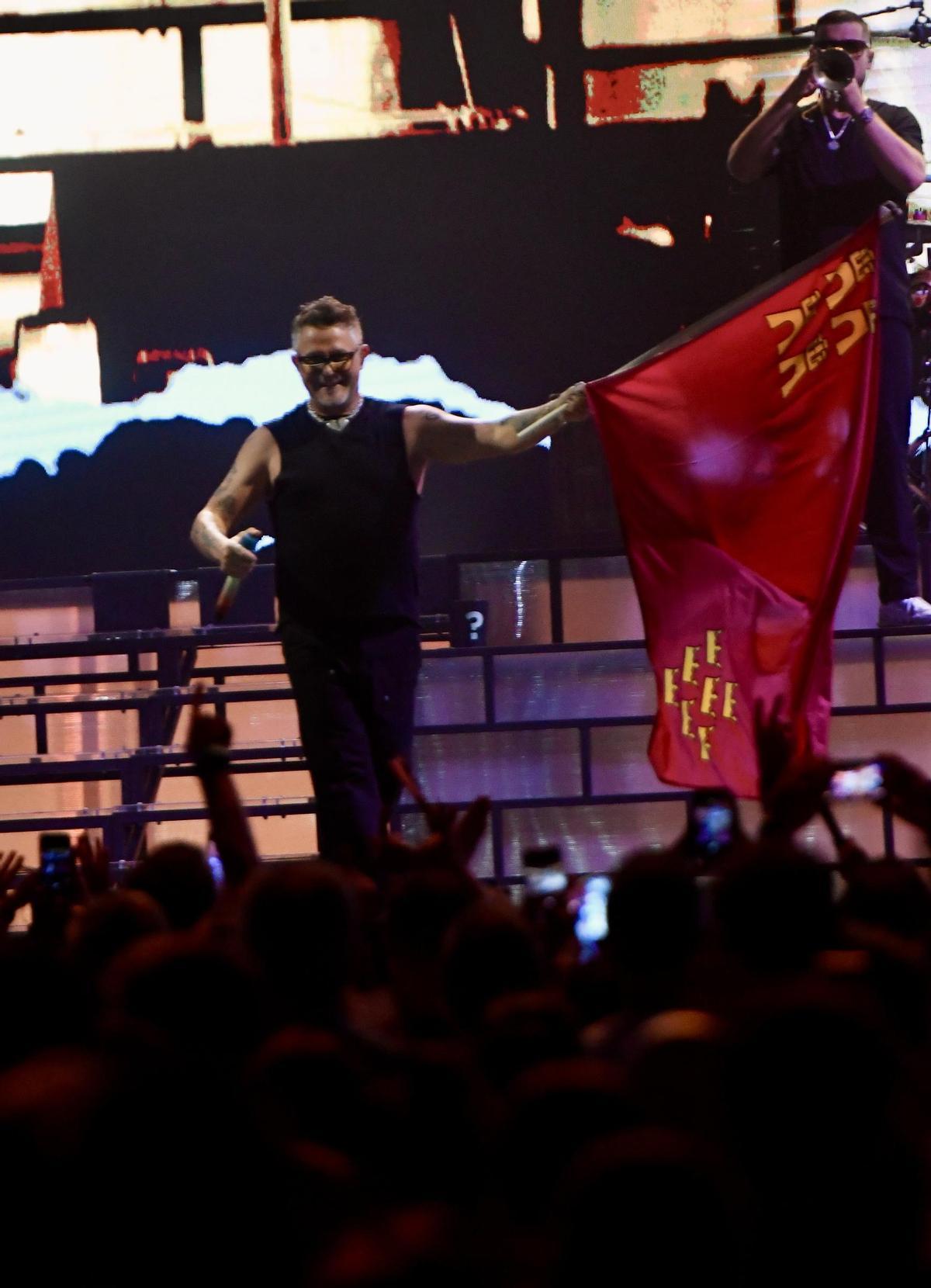 El primer concierto de Alejandro Sanz en Murcia, en imágenes El primer concierto de Alejandro Sanz en Murcia, en imágenes