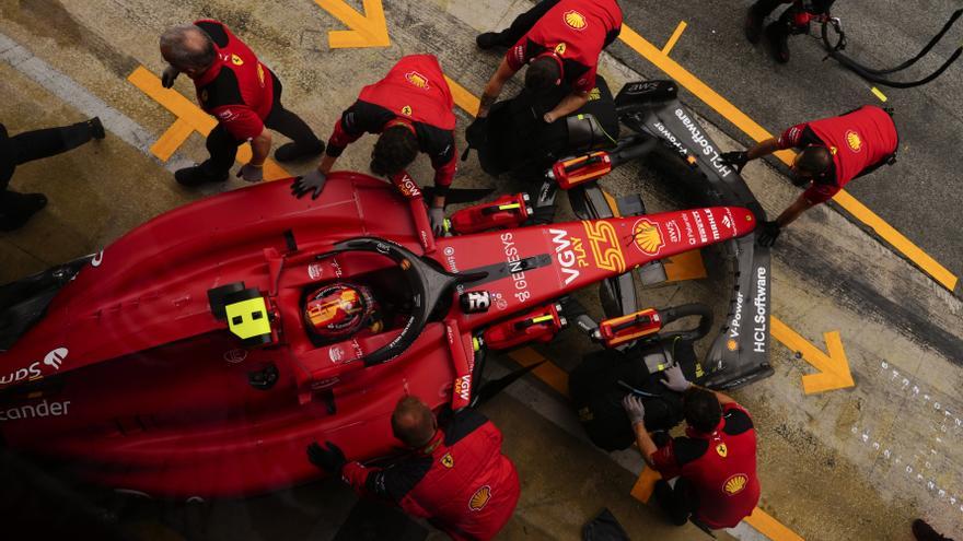 Alonso y Sainz saldrán 9º y 2º en el GP de España