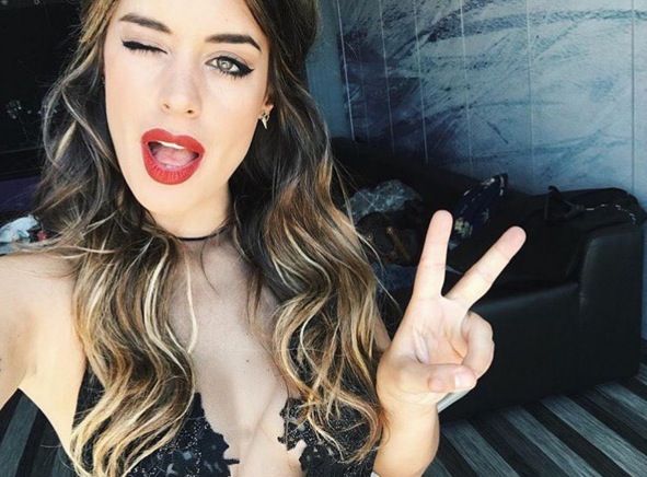 Dulceida con vestido de Charo Ruiz Ibiza