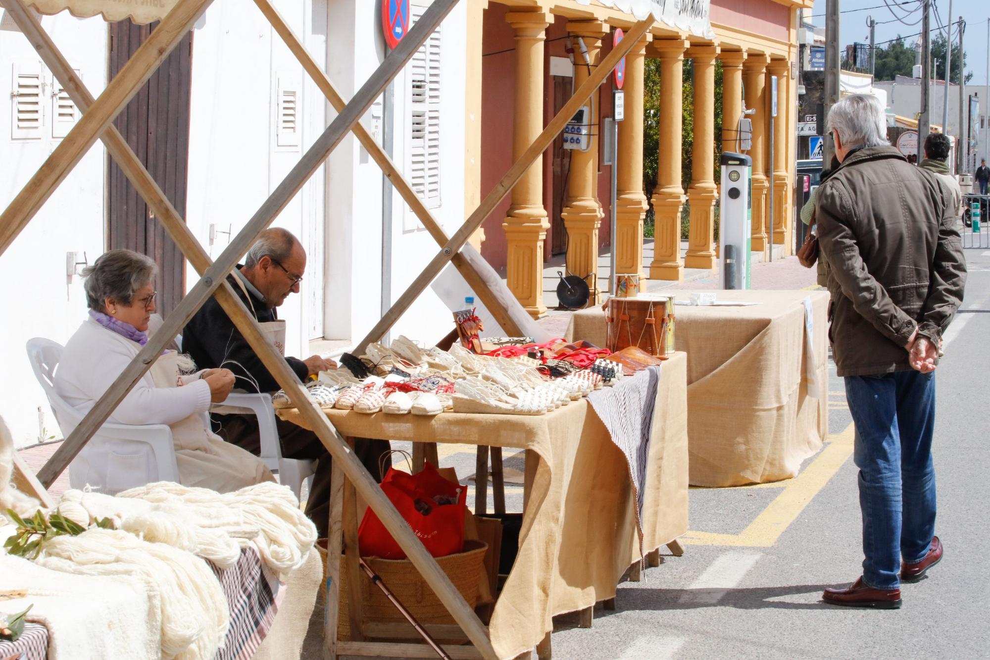 Mercadillo artesanal en Sant Rafael