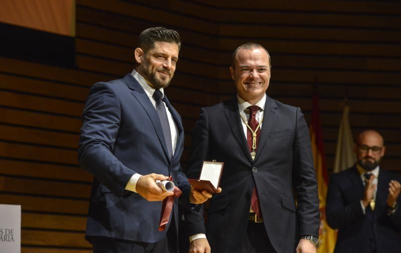 13/12/2018 LAS PALMAS DE GRAN CANARIA. Gala de medallas del deporte Ayto. Las Palmas de Gran Canaria. FOTO: J. PÉREZ CURBELO  | 13/12/2018 | Fotógrafo: José Pérez Curbelo