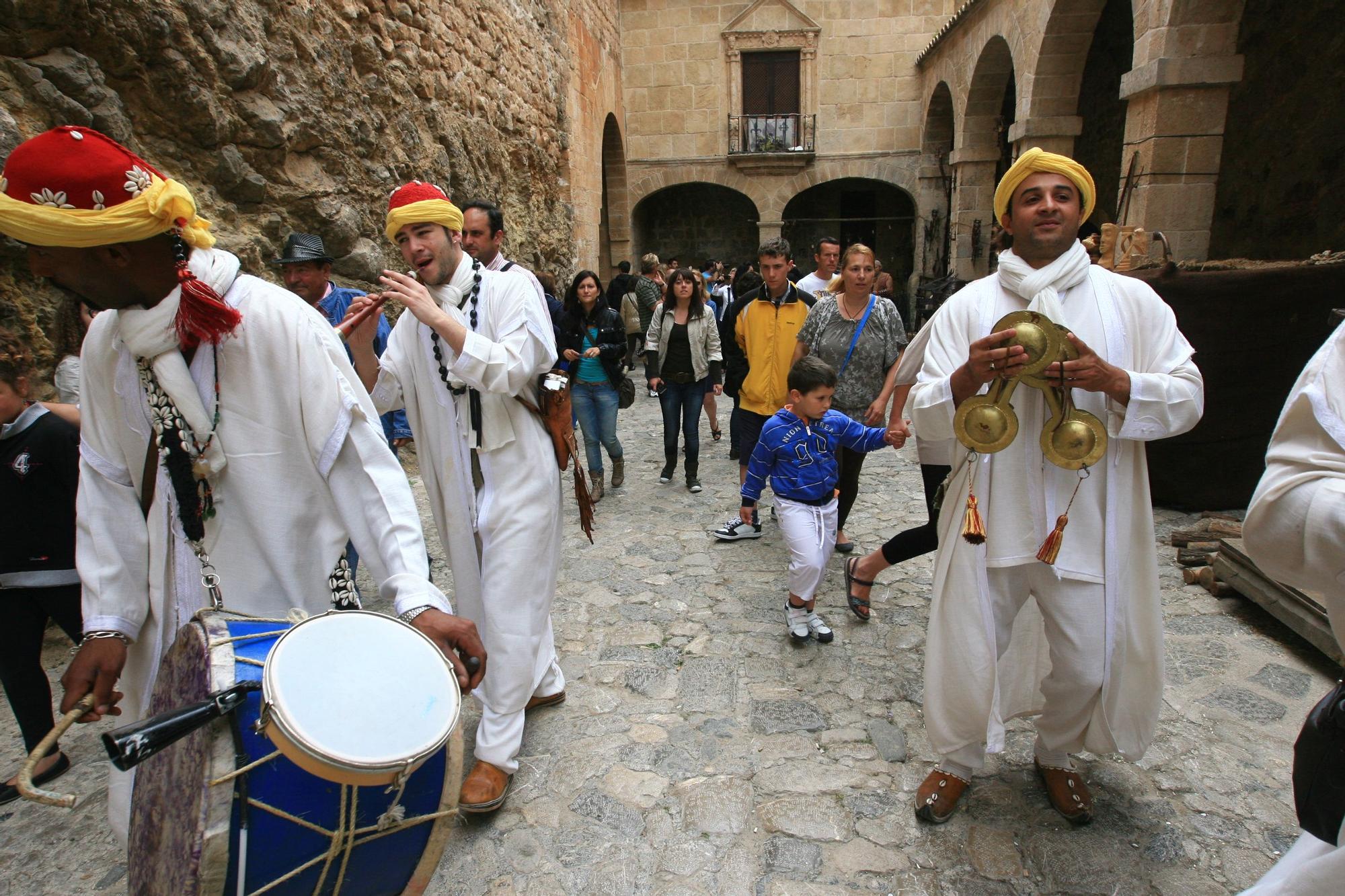 Edición de 2011 de la Feria Medieval de Ibiza.