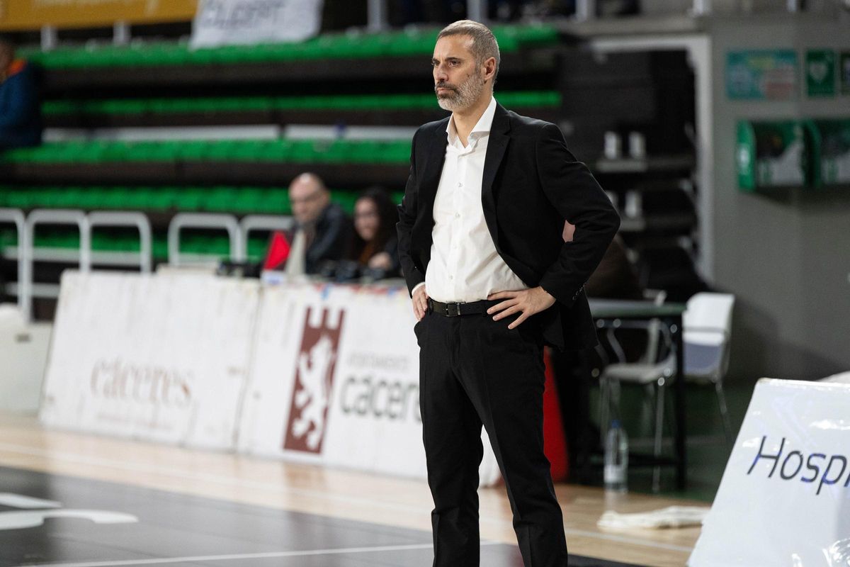 Adriá Alonso, durante el partido del sábado ante el Algeciras.