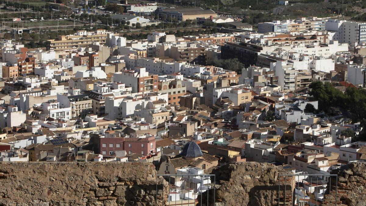 Vistas de Sagunt desde el Castillo.