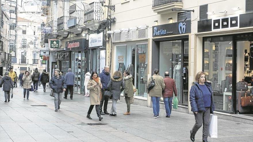 2.640 contratos nuevos por Navidad en Cáceres