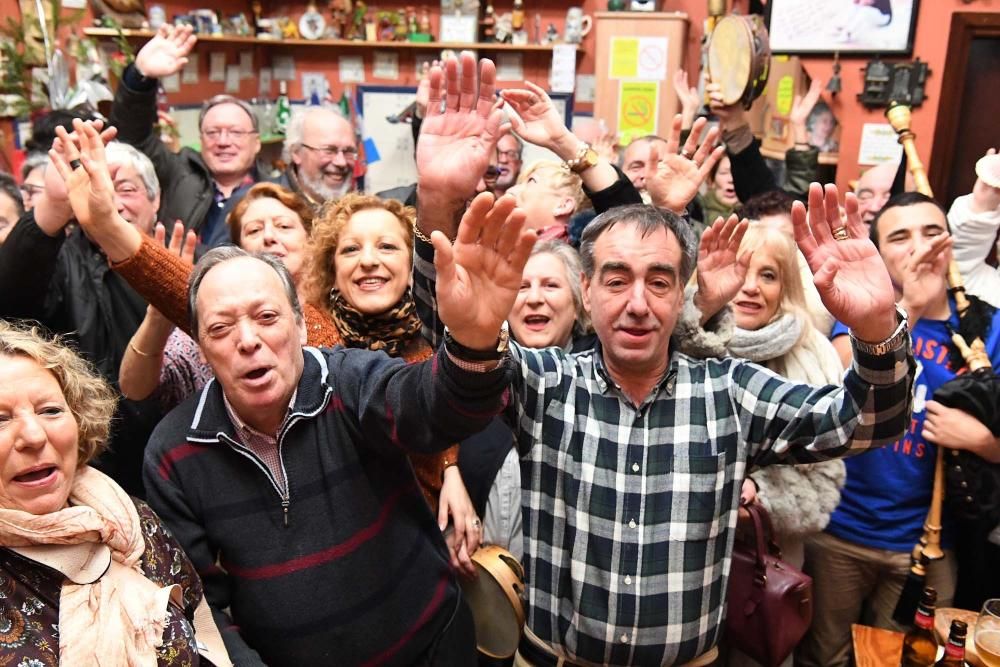 Despedida a la taberna A Cunquiña