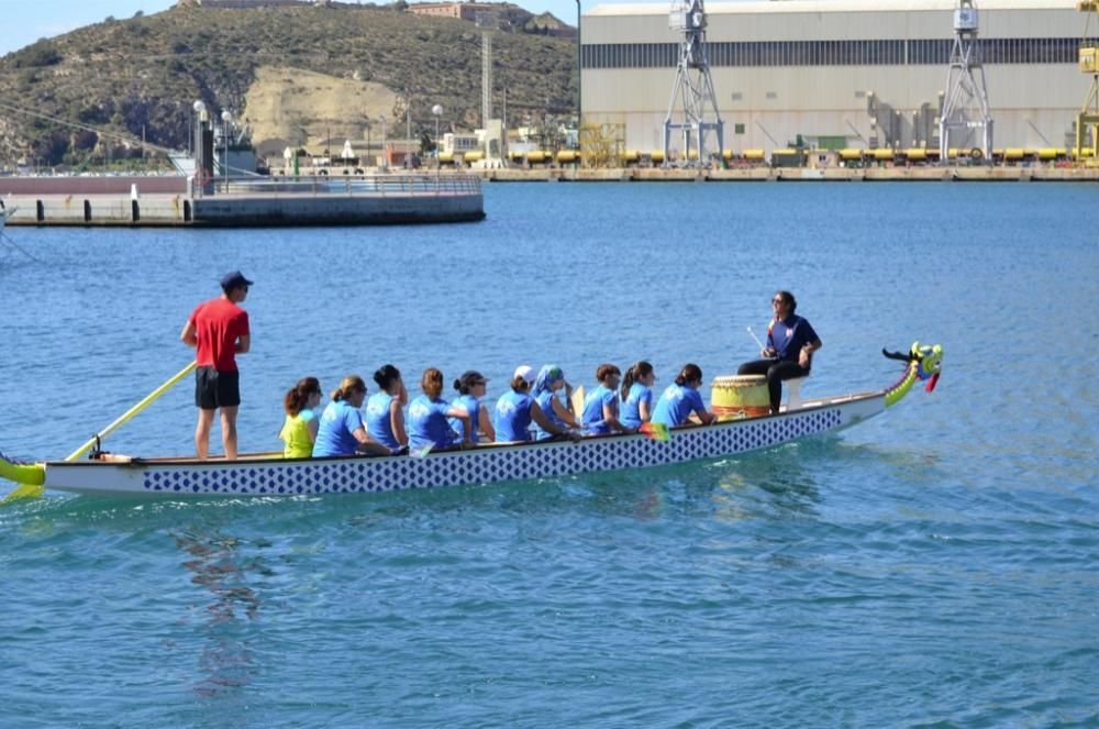Liga Regional Dragon Boat en Cartagena