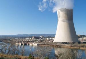 Una imagen de la central nuclear de Ascó, en Tarragona.