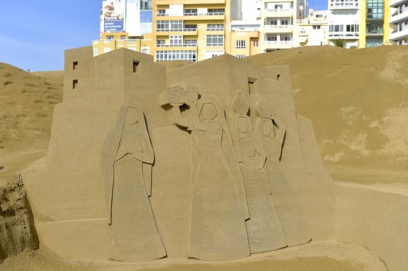 Navidad en la playa de Las Canteras