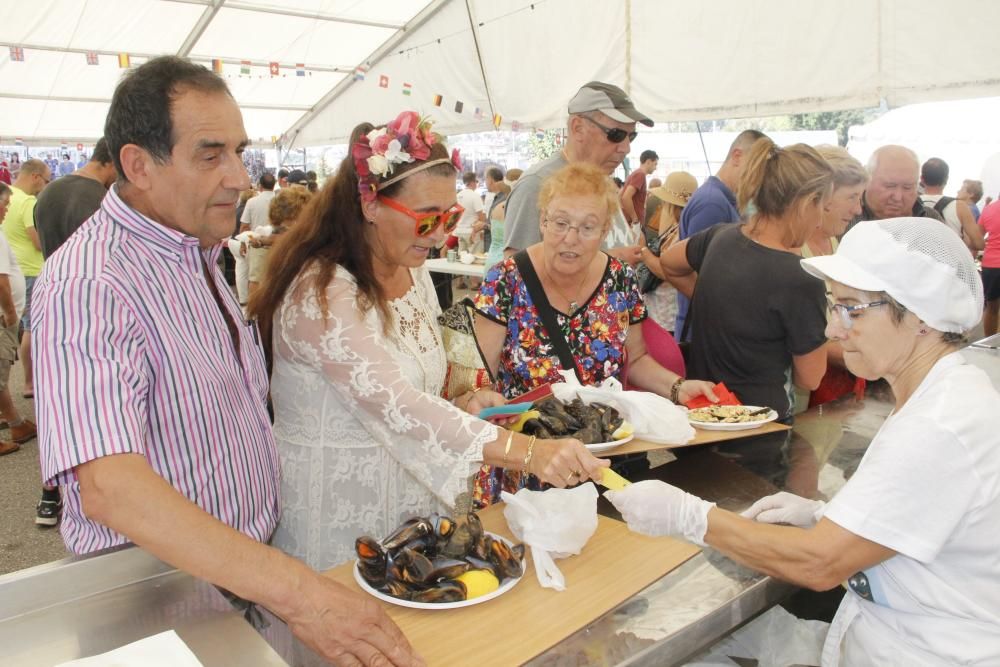 La fiesta gastronómica en honor al producto estrella de Moaña también quiso ser un homenaje a la figura de la mujer