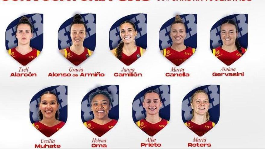 La lista de España para preparar la Copa de Europa 3x3 en València