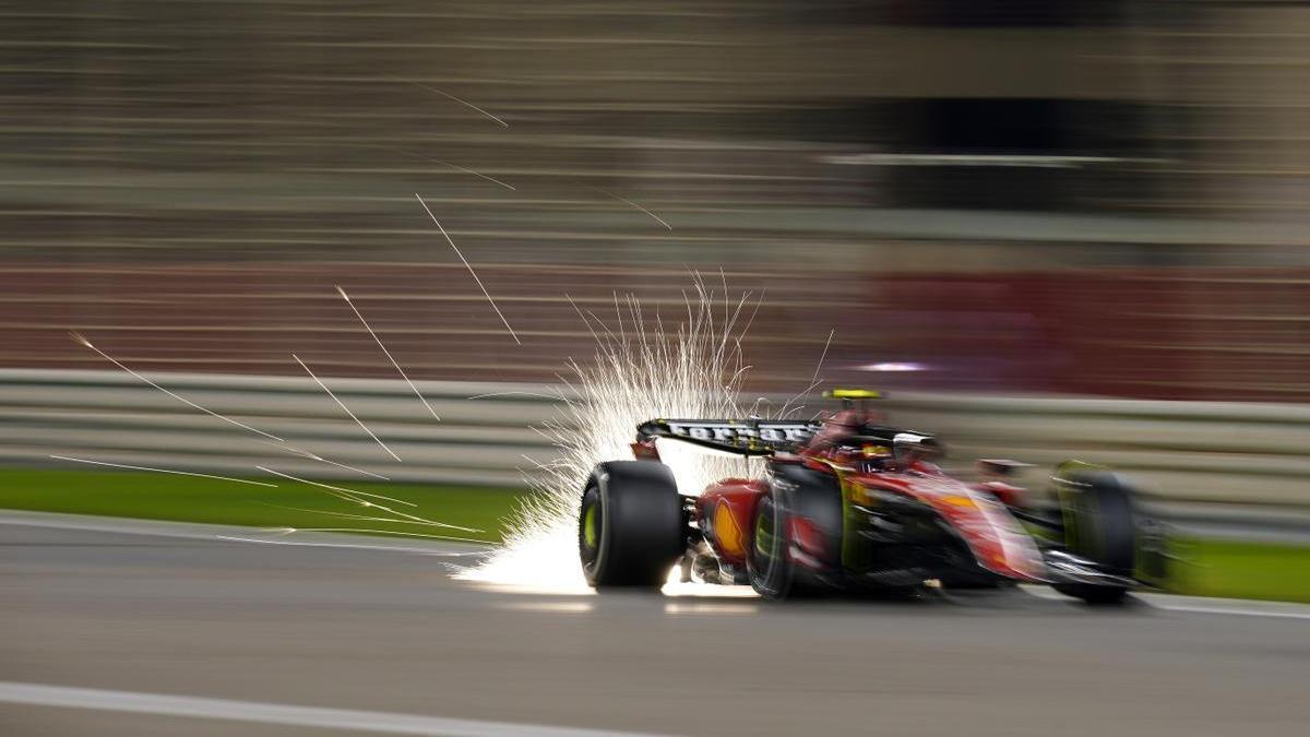 Carlos SAINZ durante la carrera del GP de Bahrein de Fórmula 1 2023