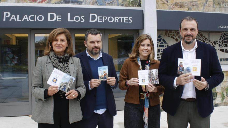 El Alimerka Oviedo Baloncesto celebra el play-off con una gran fiesta y con un "pasaporte OCB"