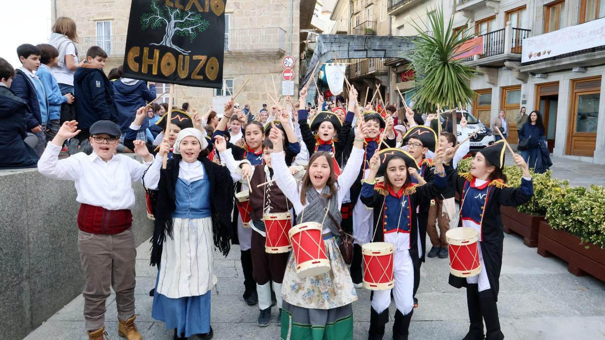 Los más pequeños protagonizan su 'Reconquistiña'