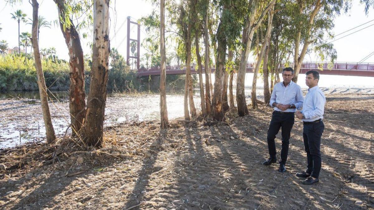 La desembocadura del río Verde tras las actuaciones de mejora.