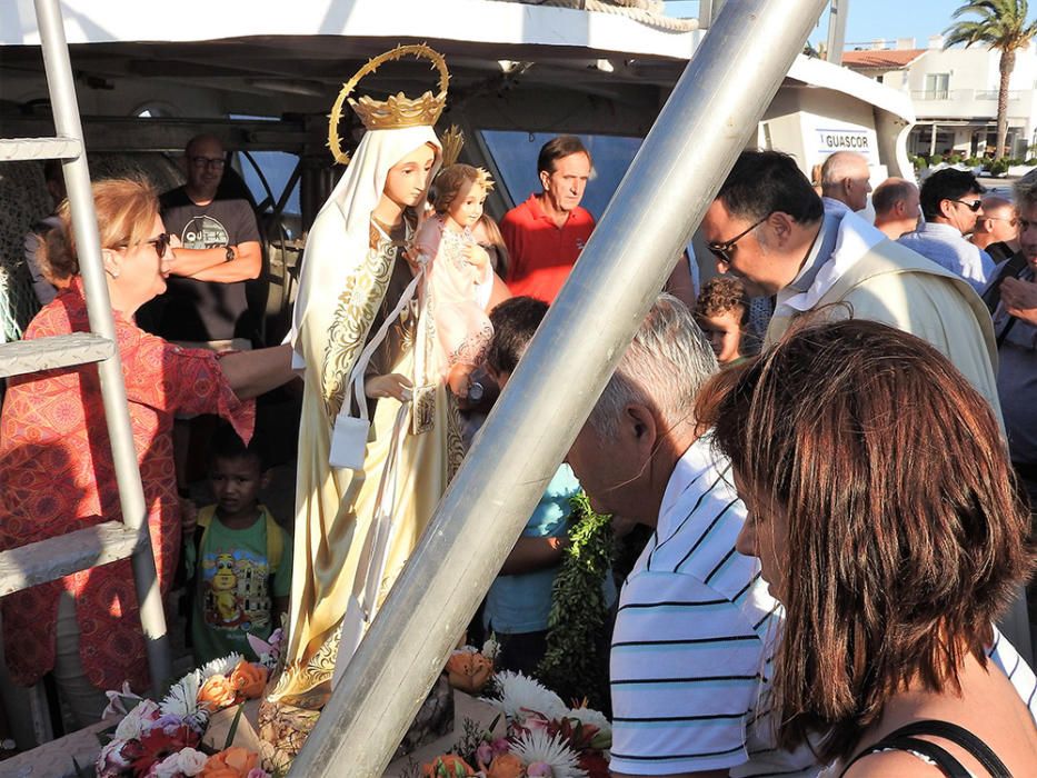 Procesión de la Virgen del Carmen en Formentera