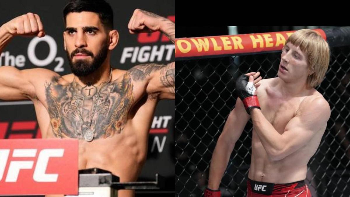 Topuria y Paddy Pimblett