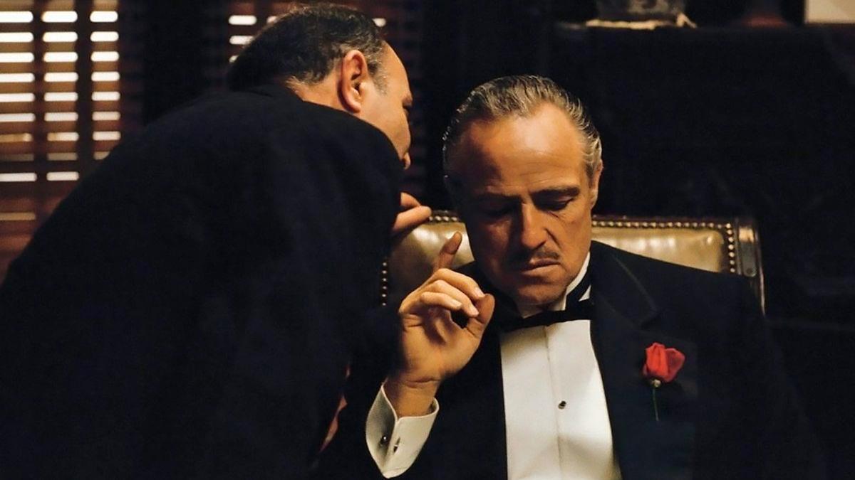 Marlon Brando, como Vito Corleone en 'El Padrino'