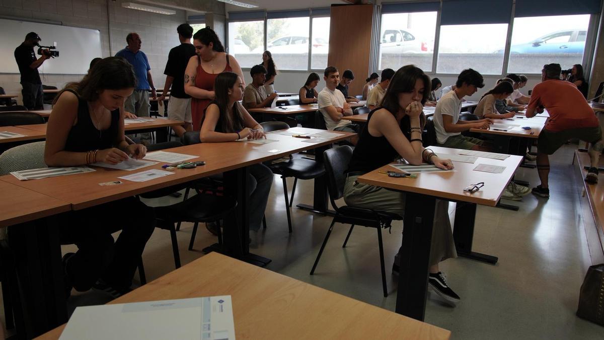 Selectividad 2025 en Mallorca: empiezan las pruebas de acceso a la universidad